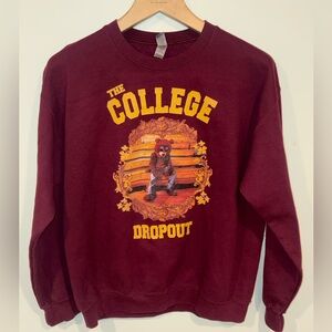 College Dropout Graphic Men’s Sweater